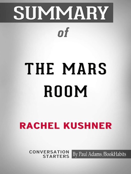 Upplýsingar um Summary of the Mars Room eftir Paul Adams - Biðlisti